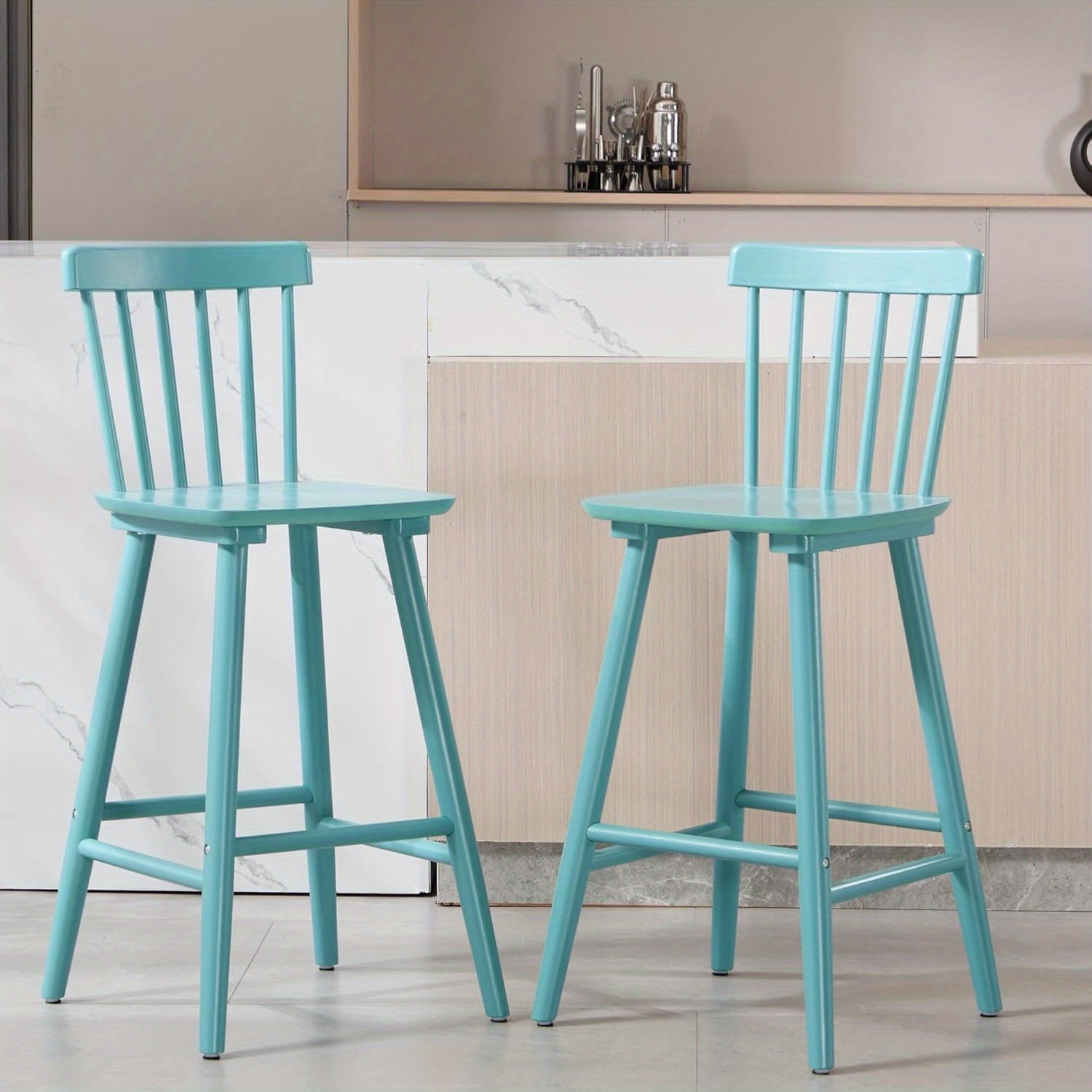 Bar Stools Set of 2, 26 Inch C - Home Bar And Counter のレビューと価格