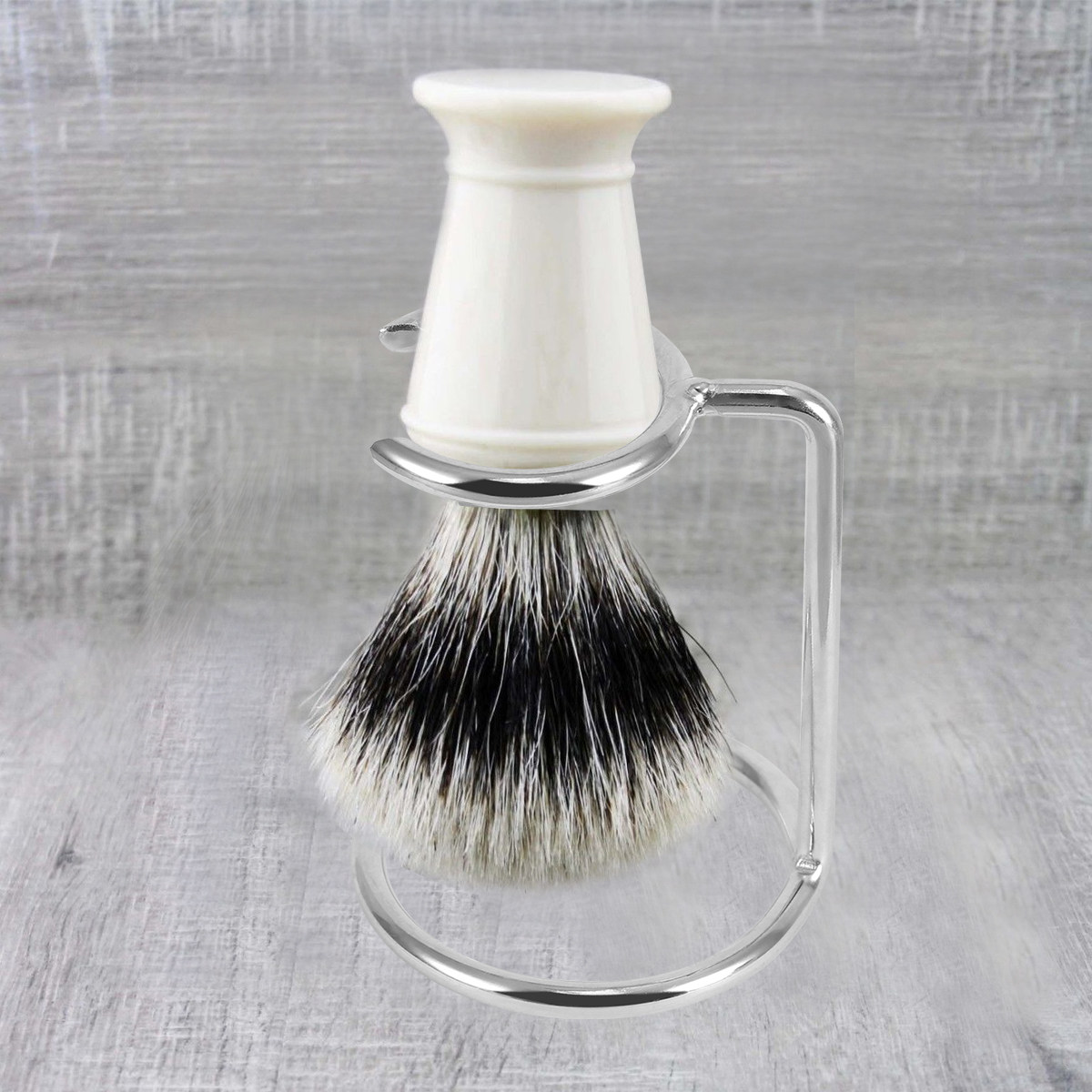 Stainless Steel Shaving Brush  - Home Barber のレビューと価格