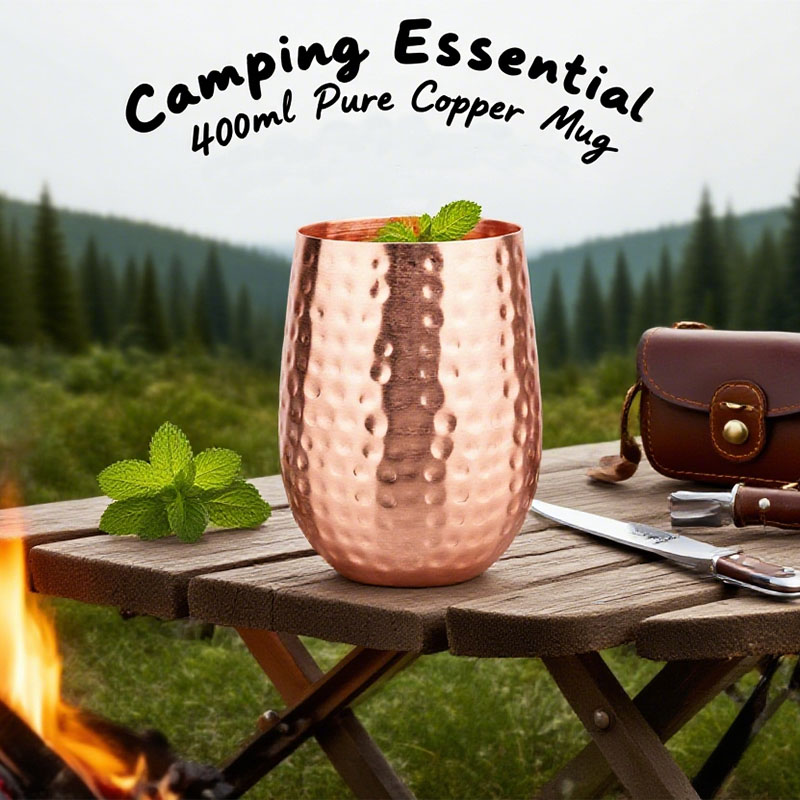 100% Copper Moscow Mule Mug Du - Mule Copper Mug のレビューと価格