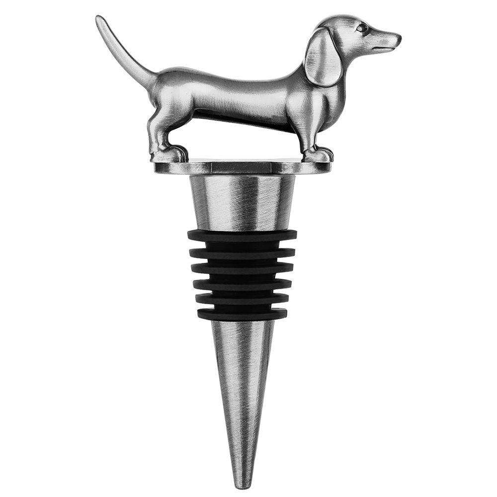 Wine Bottle Stopper Dachshund  - Wine Preservation Pump のレビューと価格