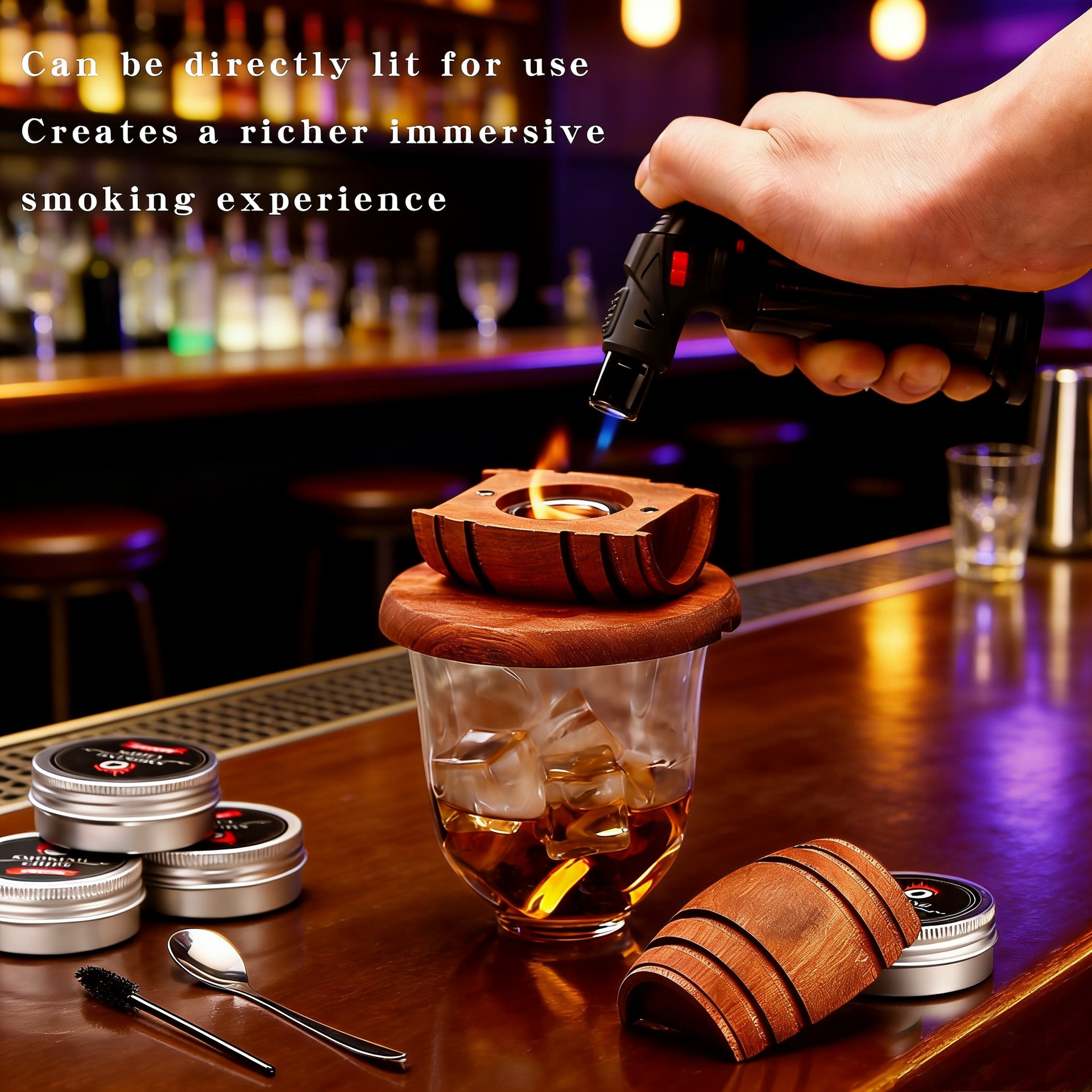 Whisky Smoking Kit, Oak Smoker - Smoking Gun Kit のレビューと価格