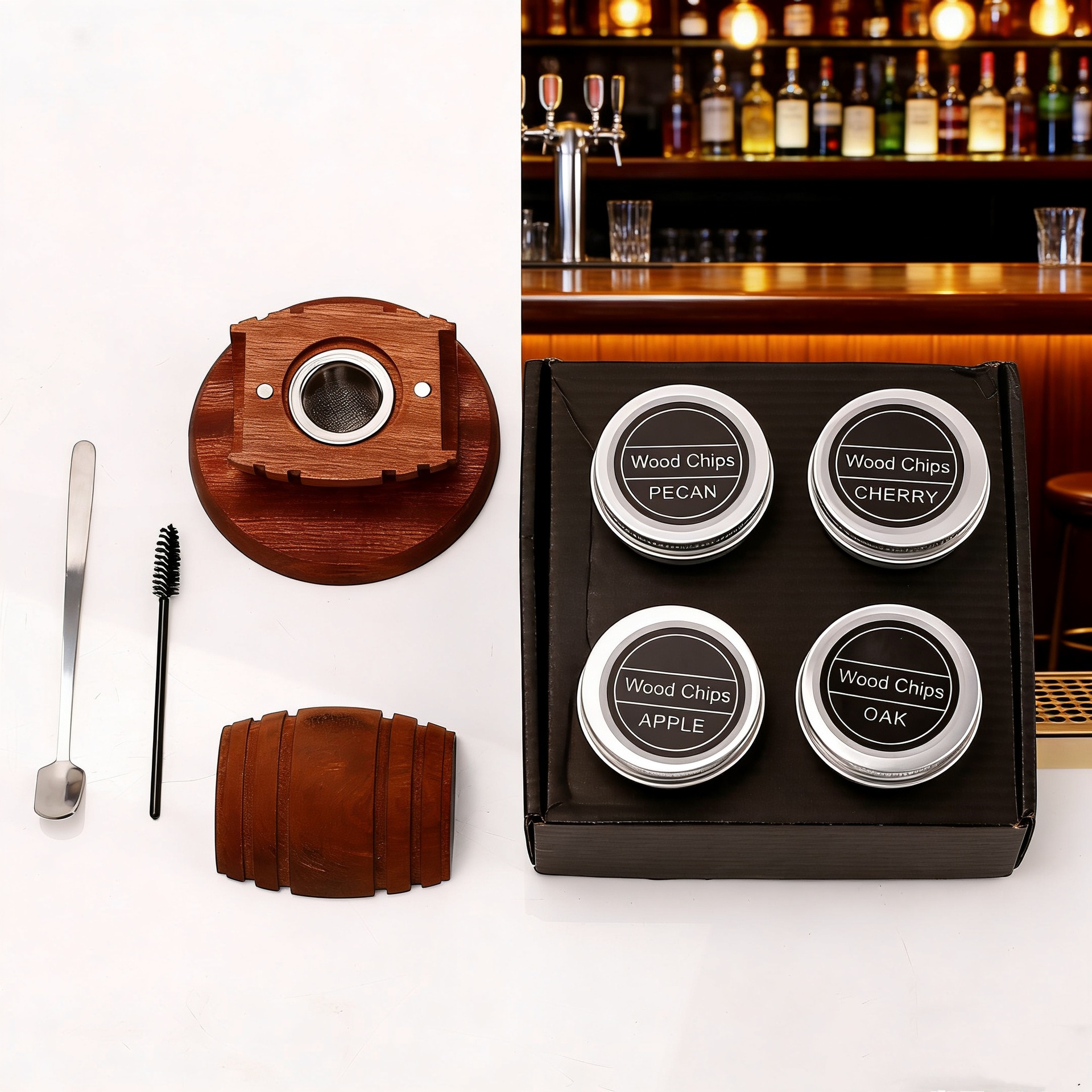 Whisky Smoking Kit, Oak Smoker - Smoking Gun Kit のレビューと価格