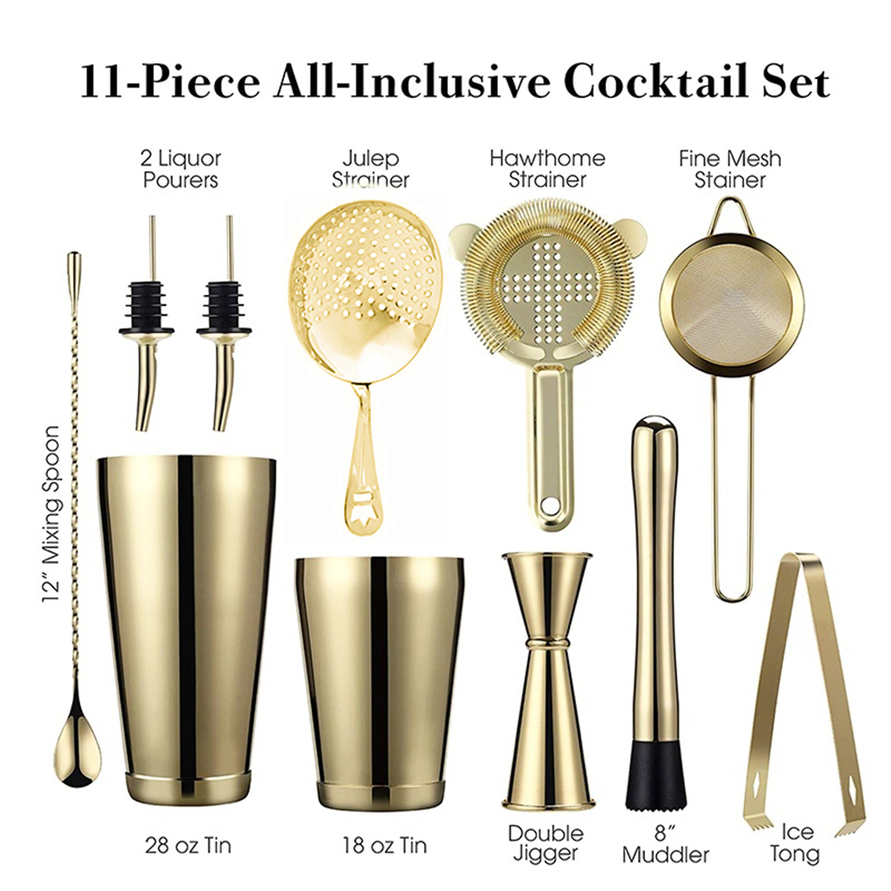 Cocktail Shaker Bar Set: 2 Wei - Boston Shaker Set のレビューと価格