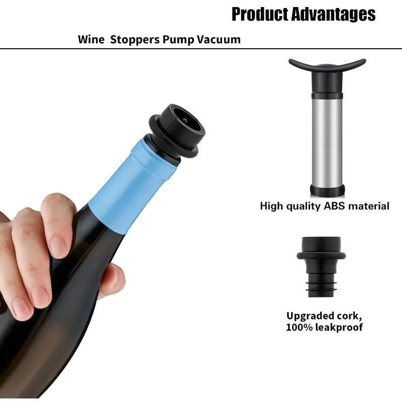 Wine Saver Vacuum Stoppers,Vac - Speed Pourer Cap のレビューと価格