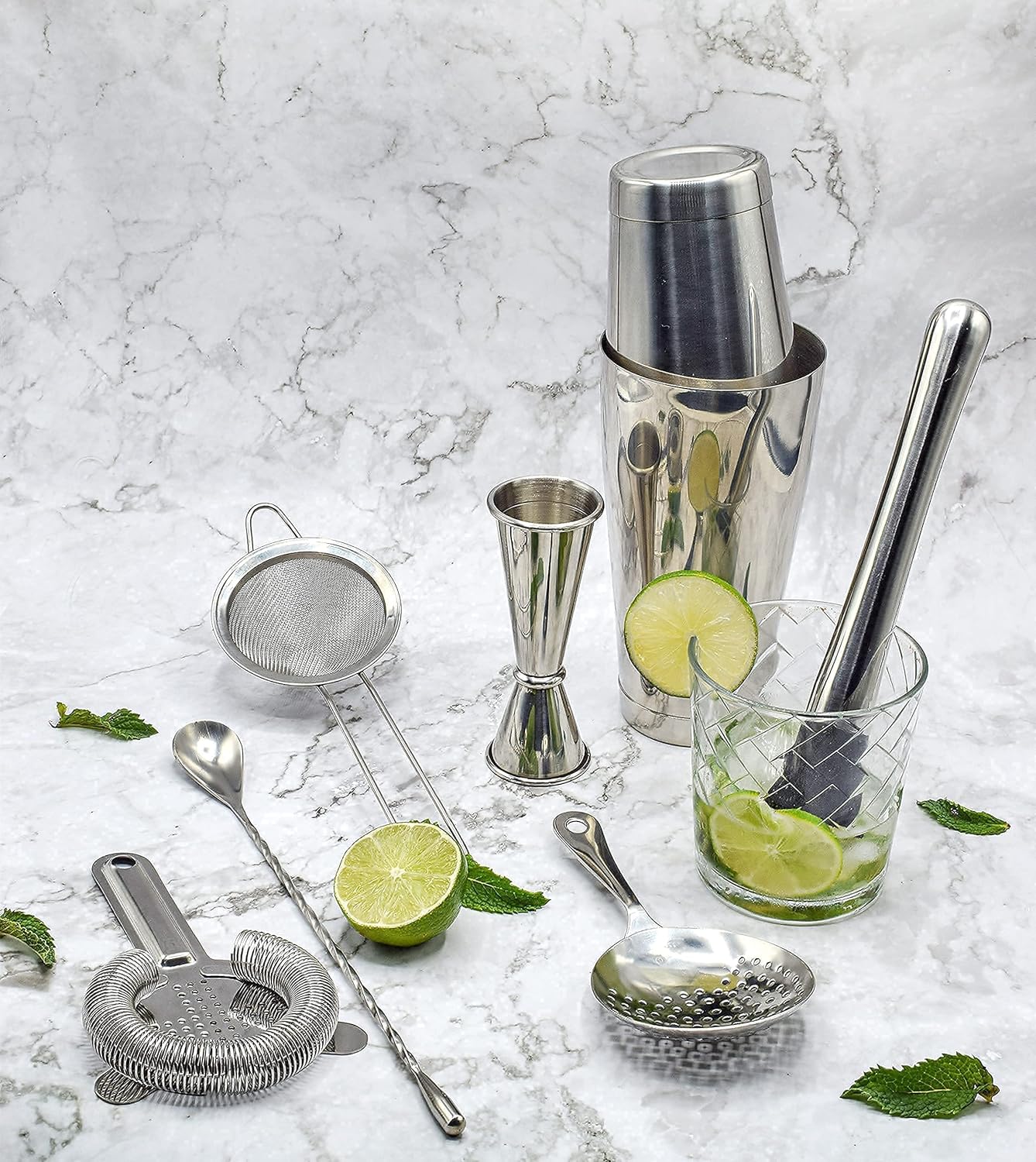 Cocktail Strainer and Shaker S - Boston Shaker Set のレビューと価格