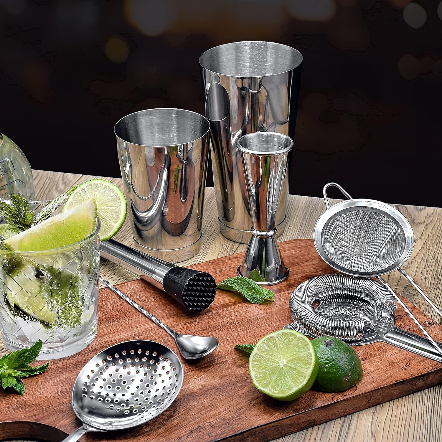 Cocktail Strainer and Shaker S - Boston Shaker Set のレビューと価格