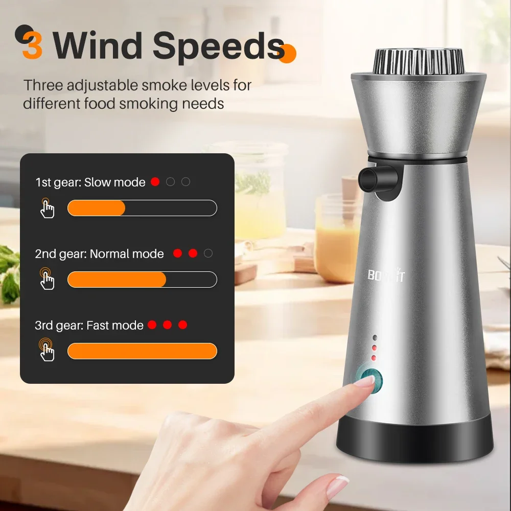 BORUiT Smoke Infuser Food Drin - Smoking Gun Kit のレビューと価格