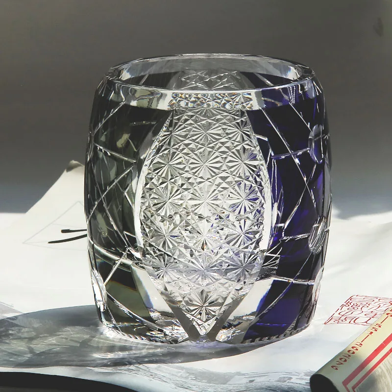 9.5 oz Heavy Edo Kiriko Tyle W - Old Fashioned Glass のレビューと価格