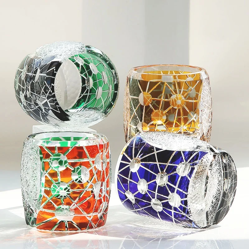 9.5 oz Heavy Edo Kiriko Tyle W - Old Fashioned Glass のレビューと価格