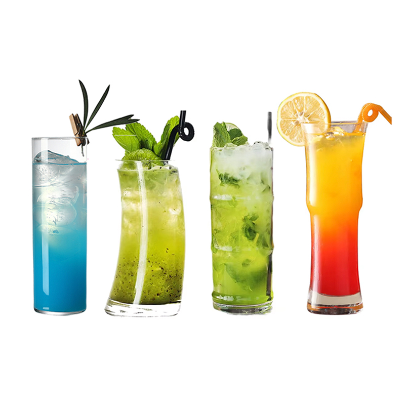Lead Free Creative Glass Cryst - Highball Glass Set のレビューと価格