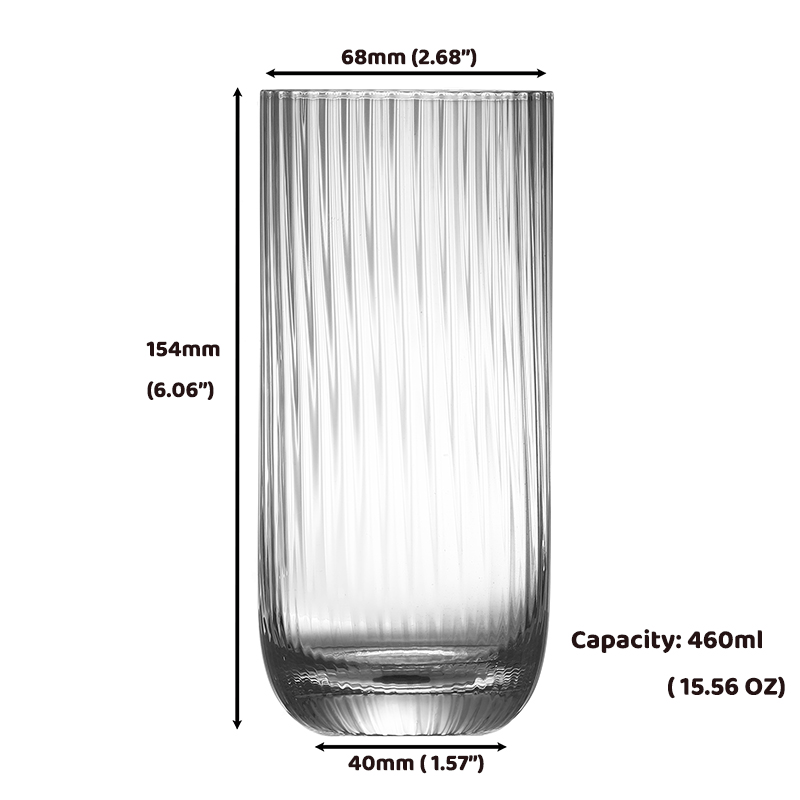 Lead Free Creative Glass Cryst - Highball Glass Set のレビューと価格
