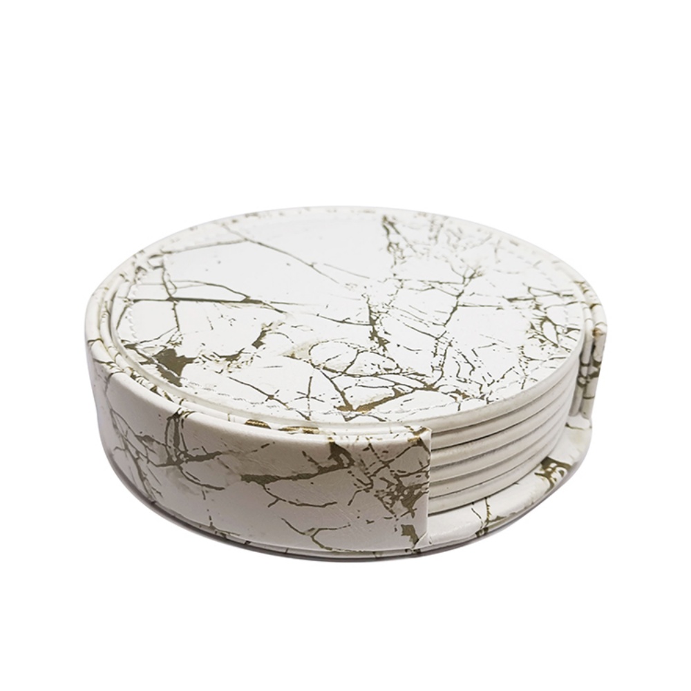WOTOR 6PCS Stone Grain Leather - Home Bar And Counter のレビューと価格