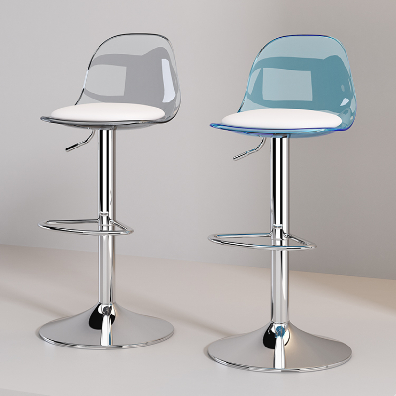 Acrylic Transparent Stool Heig - Home Bar Lounge のレビューと価格