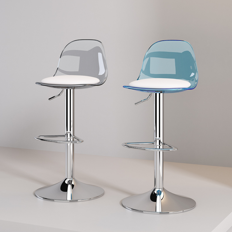 Acrylic Transparent Stool Heig - Home Bar Lounge のレビューと価格