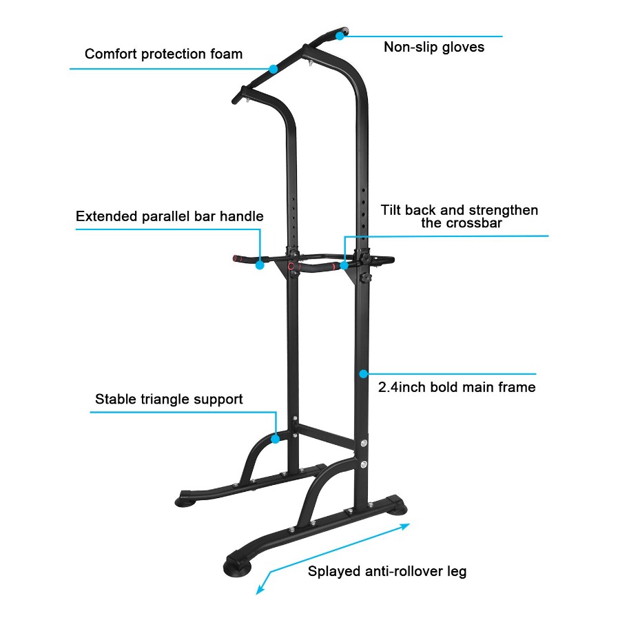 Power Tower Workout Dip Statio - Home Bar And Gym のレビューと価格