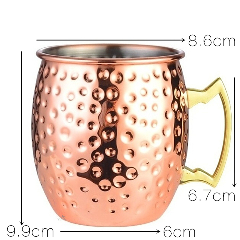 1pcs 550ml Moscow Mule Copper  - Mule Copper Mug のレビューと価格