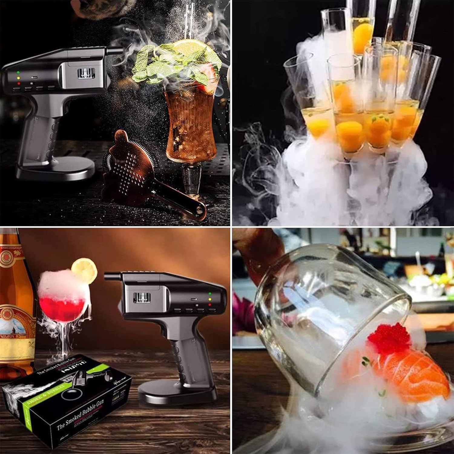 Professional Portable Cocktail - Smoking Gun Kit のレビューと価格
