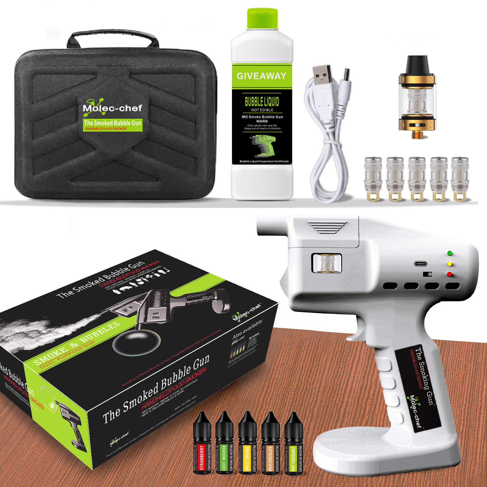 Smoke Gun Cocktail, Cocktail S - Smoking Gun Kit のレビューと価格