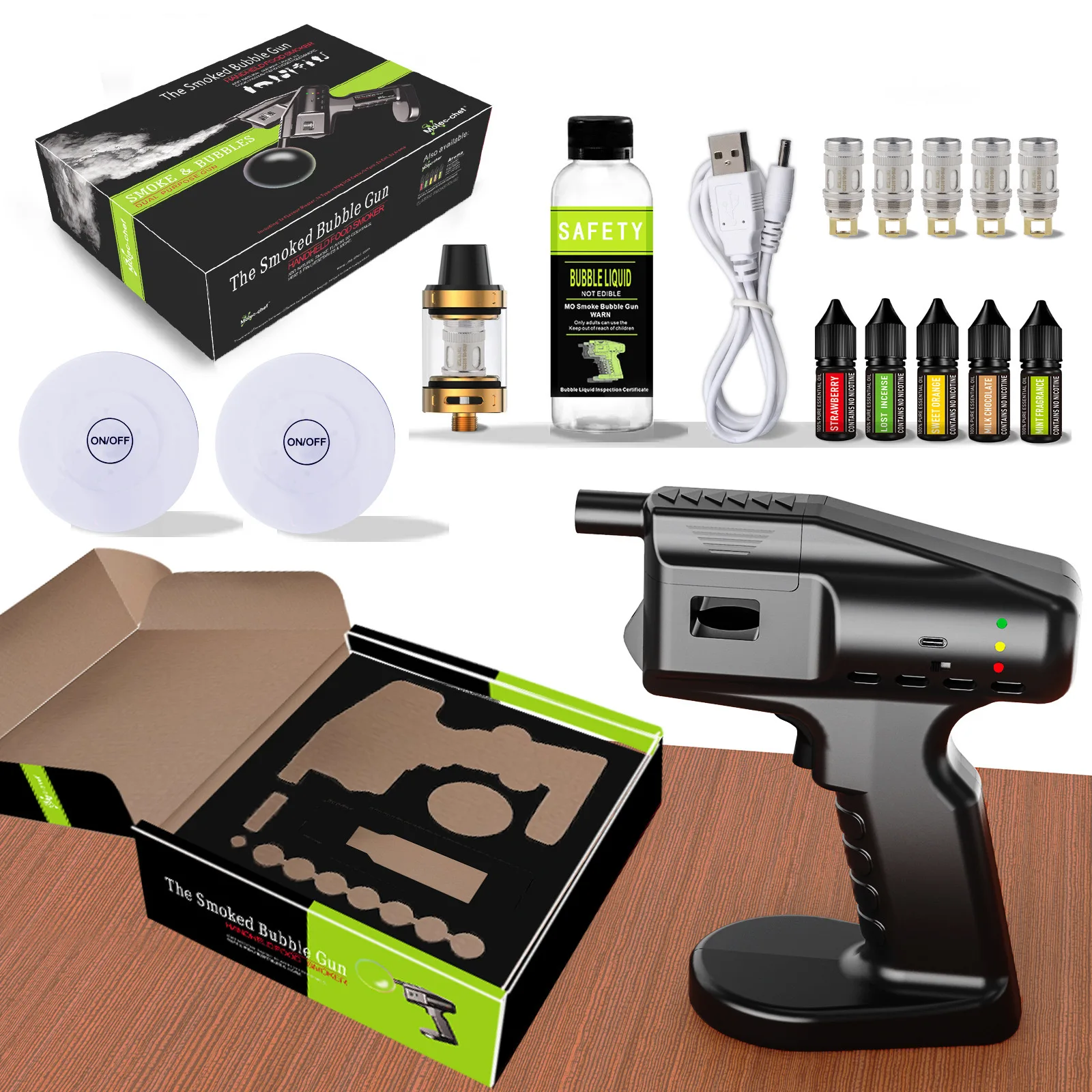 Electric USB Flavour Blaster F - Smoking Gun Kit のレビューと価格