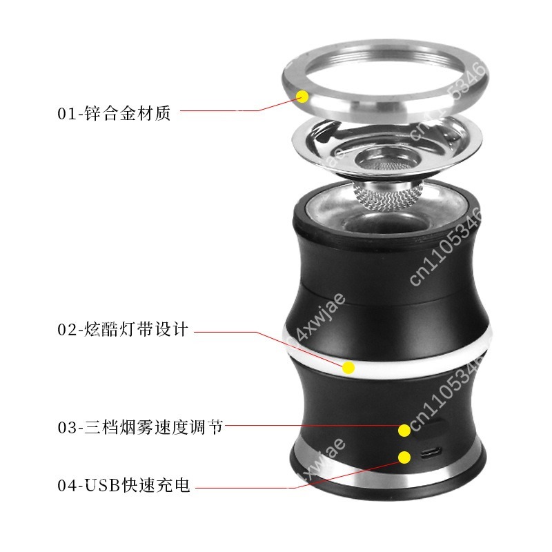 USB Rechargeable Smoking Gun,  - Smoking Gun Kit のレビューと価格