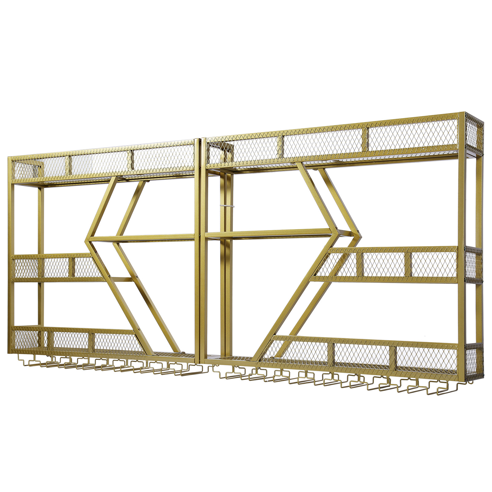 Metal Wine Bottles Storage Dis - Home Bar Shelf のレビューと価格