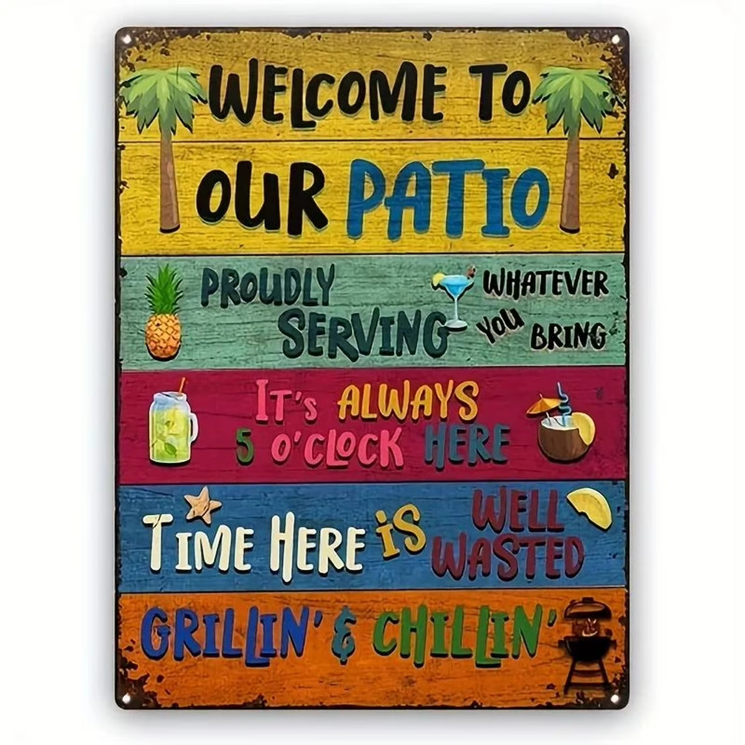 Quotes Plaque Metal Tin Signs  - Home Bar Signs のレビューと価格