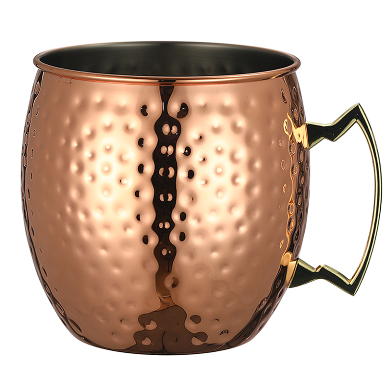 Giant Hammered Moscow Mule Mug - Mule Copper Mug のレビューと価格
