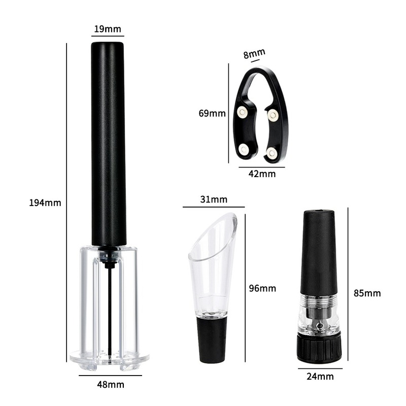 Air Pump Wine Bottle Opener Ai - Wine Preservation Pump のレビューと価格