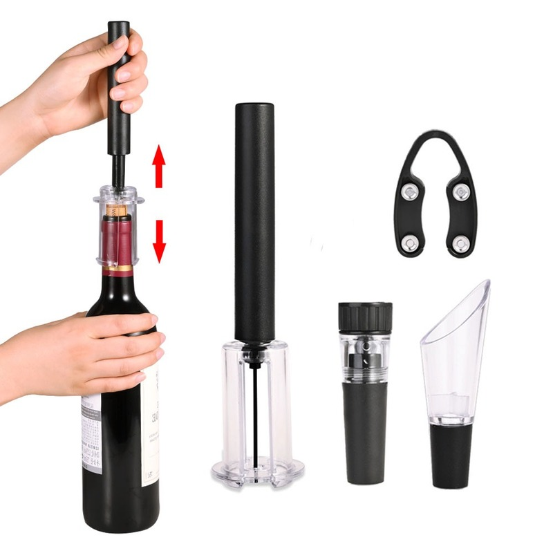 Air Pump Wine Bottle Opener Ai - Wine Preservation Pump のレビューと価格