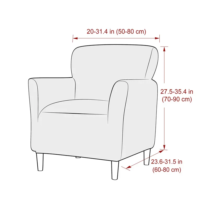 1PC Water Repellent Tub Sofa C - Home Bar Lounge のレビューと価格