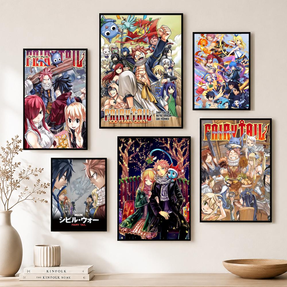 Shonen Fairy Tail Poster Paper - Home Bar And Theater のレビューと価格
