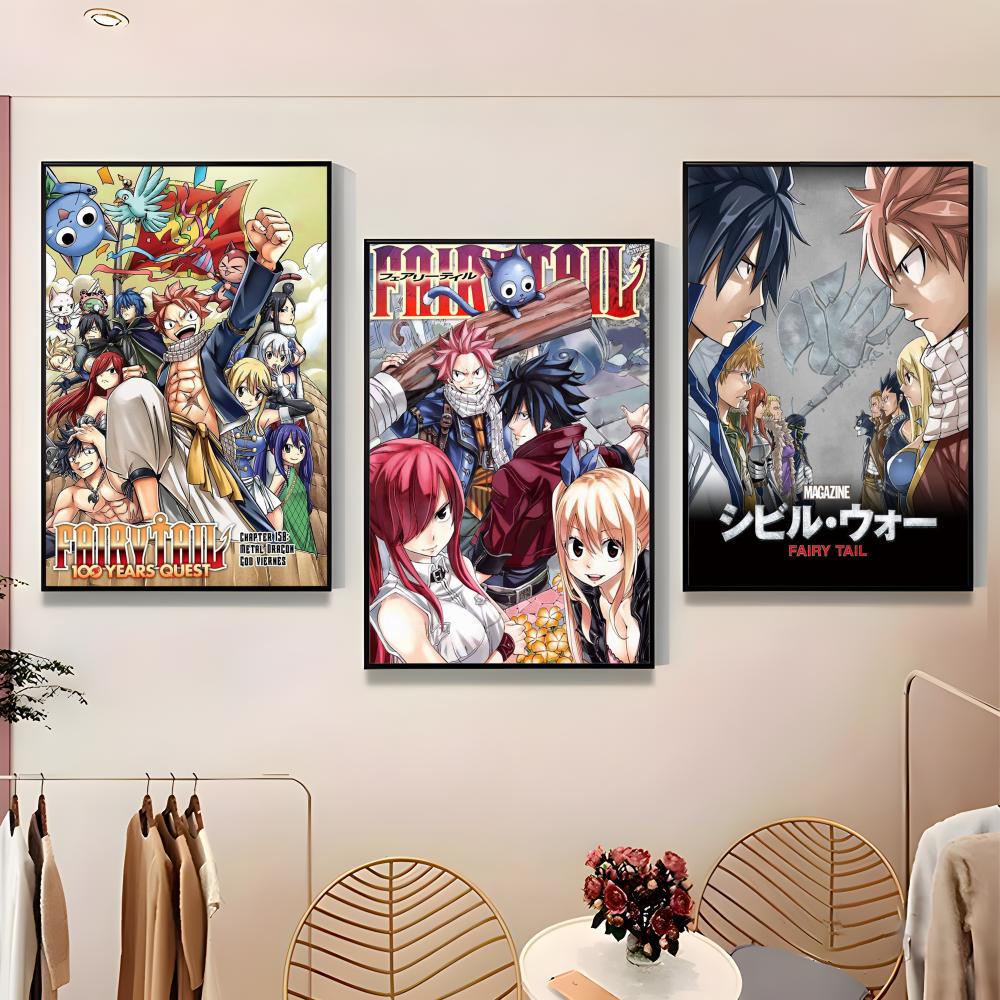 Shonen Fairy Tail Poster Paper - Home Bar And Theater のレビューと価格