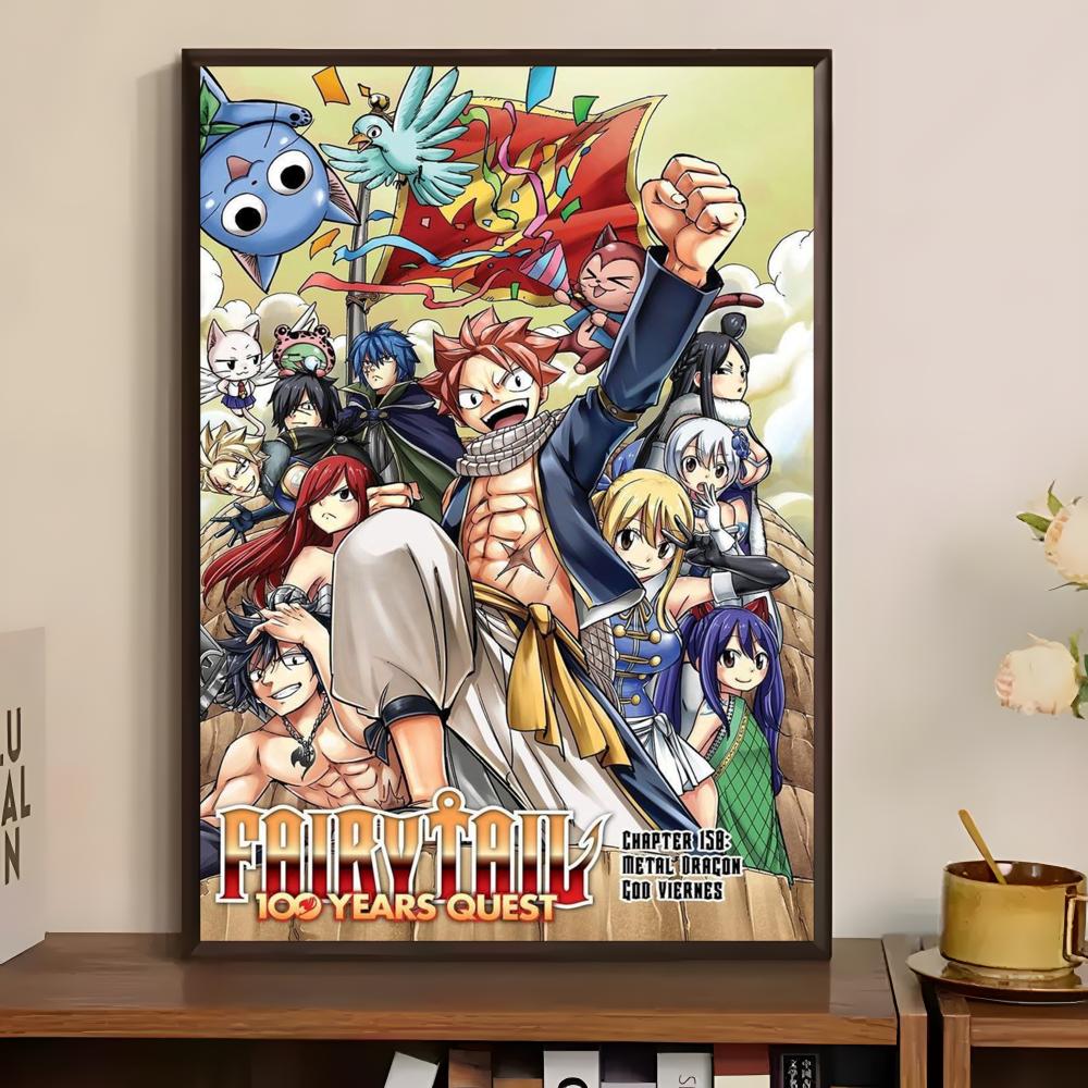 Shonen Fairy Tail Poster Paper - Home Bar And Theater のレビューと価格
