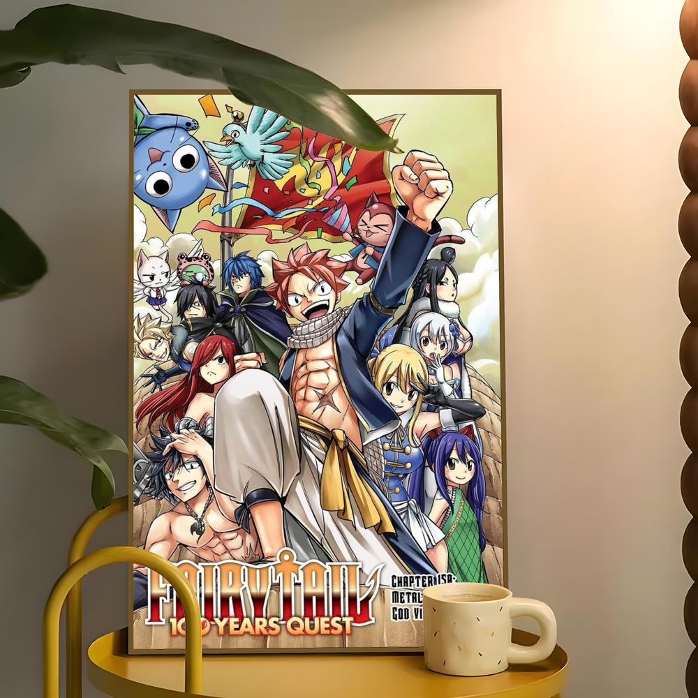 Shonen Fairy Tail Poster Paper - Home Bar And Theater のレビューと価格