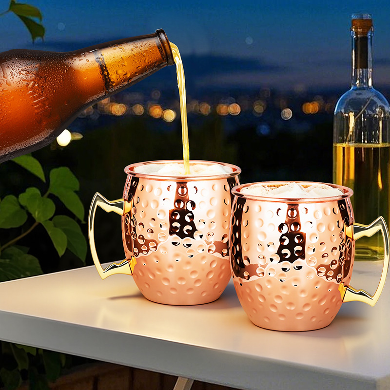 Moscow Mule Stainless Steel Mu - Mule Copper Mug のレビューと価格