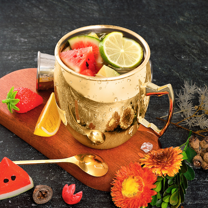 Moscow Mule Stainless Steel Mu - Mule Copper Mug のレビューと価格
