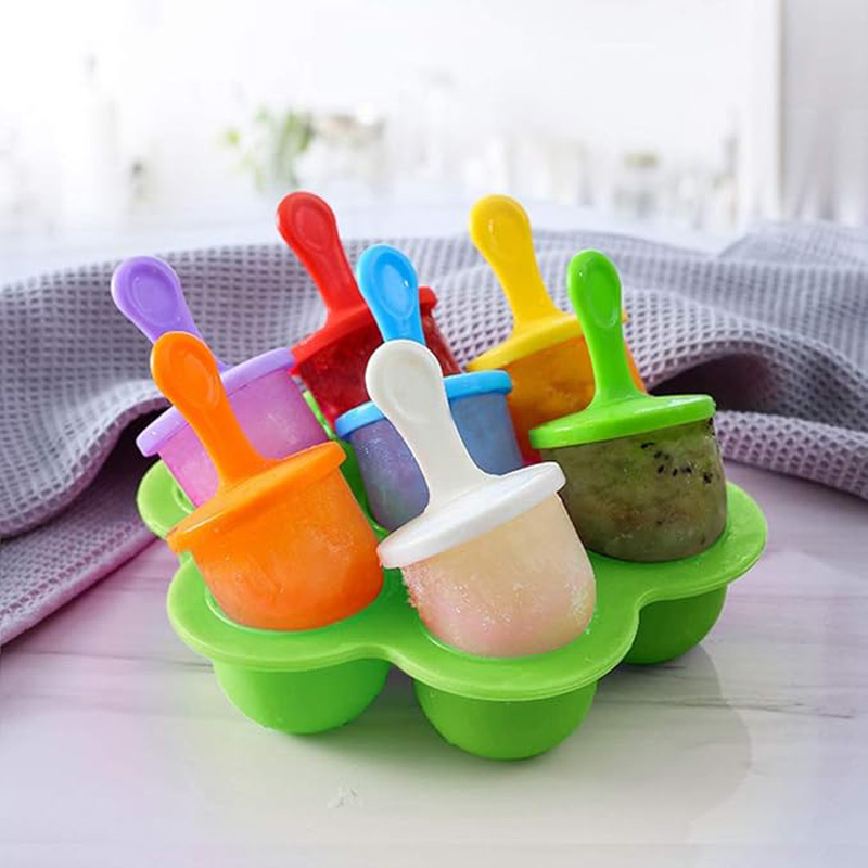 1pc 7 Holes DIY Ice Cream Pops - Ice Mold Sphere のレビューと価格